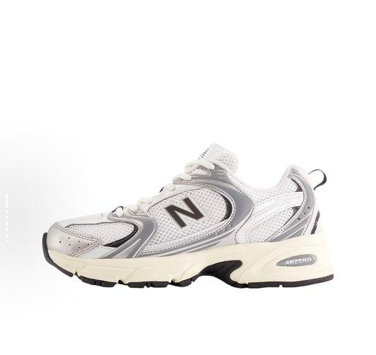 New Balance 530 Silver Metallic Black Cement